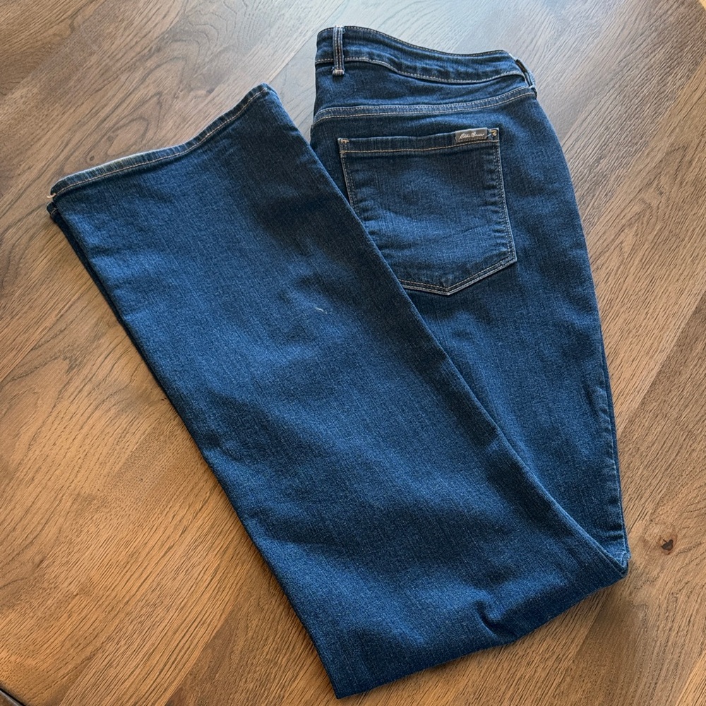 Eddie Bauer Woman's T16 Curvy Bootcut Jeans
